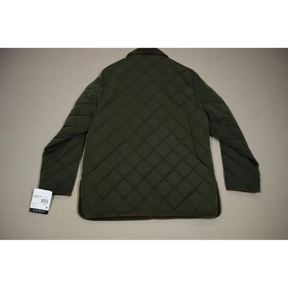 Lauren‎ Ralph Lauren Big Boys Diamond-Shaped Regular Raincoat - Green - Size 12R